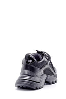 Women's Leather High-Sole Sneaker | Derimod Women's Leather High-Sole Sneaker | Derimod