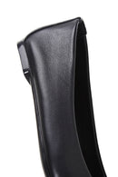 Women's Black Leather Ballerinas | Derimod Women's Black Leather Ballerinas | Derimod