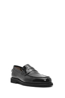 Erkek Siyah Deri Klasik Loafer | Derimod Erkek Siyah Deri Klasik Loafer | Derimod
