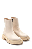 Women's Leather Zipper Boots | Derimod Women's Leather Zipper Boots | Derimod