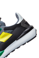 Men's Smoke Colored Sneaker | Derimod Men's Smoke Colored Sneaker | Derimod