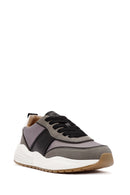 ACBC x Derimod Erkek Gri Bağcıklı Sneaker | Derimod ACBC x Derimod Erkek Gri Bağcıklı Sneaker | Derimod