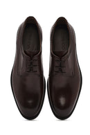 Men's Brown Laced Leather Classic Shoes | Derimod Men's Brown Laced Leather Classic Shoes | Derimod