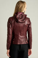 BELAIR WOMEN'S LEATHER JACKET | Derimod BELAIR WOMEN'S LEATHER JACKET | Derimod