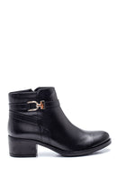 Women's Zippered Mid-Heel Boots | Derimod Women's Zippered Mid-Heel Boots | Derimod