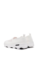Derimod Zero Women's White Fabric Casual Sneakers | Derimod Derimod Zero Women's White Fabric Casual Sneakers | Derimod