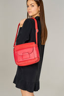Women's Shoulder Bag with Staple Detail | Derimod Women's Shoulder Bag with Staple Detail | Derimod