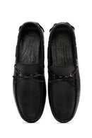 Men's Black Leather Comfort Loafer | Derimod Men's Black Leather Comfort Loafer | Derimod