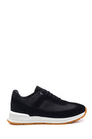 Erkek Deri Süet Detaylı Sneaker | Derimod Erkek Deri Süet Detaylı Sneaker | Derimod