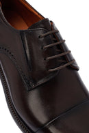 Men's Brown Lace-Up Leather Classic Shoes | Derimod Men's Brown Lace-Up Leather Classic Shoes | Derimod