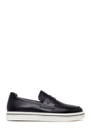 Erkek Siyah Deri Loafer | Derimod Erkek Siyah Deri Loafer | Derimod