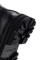 Harley Davidson Men's Black Thick Soled Zippered Boots | Derimod Harley Davidson Men's Black Thick Soled Zippered Boots | Derimod