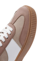 ACBC x Derimod Kadın Pembe Bağcıklı Süet Sneaker | Derimod ACBC x Derimod Kadın Pembe Bağcıklı Süet Sneaker | Derimod