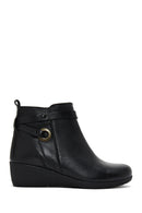 Women's Leather Wedge Heel Boots | Derimod Women's Leather Wedge Heel Boots | Derimod