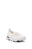 Derimod Zero Women's White Fabric Casual Sneakers | Derimod Derimod Zero Women's White Fabric Casual Sneakers | Derimod