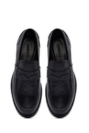 Erkek Siyah Deri Casual Loafer | Derimod Erkek Siyah Deri Casual Loafer | Derimod