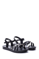 Women's Silver Detailed Sandals | Derimod Women's Silver Detailed Sandals | Derimod