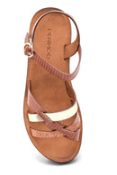 Kadın Dolgu Topuk Casual Sandalet | Derimod Kadın Dolgu Topuk Casual Sandalet | Derimod