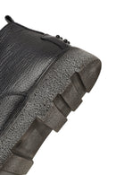 Men's Black Lace-Up Leather Casual Boot | Derimod Men's Black Lace-Up Leather Casual Boot | Derimod