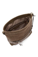 Women's Mink Long Strap Shoulder Bag | Derimod Women's Mink Long Strap Shoulder Bag | Derimod