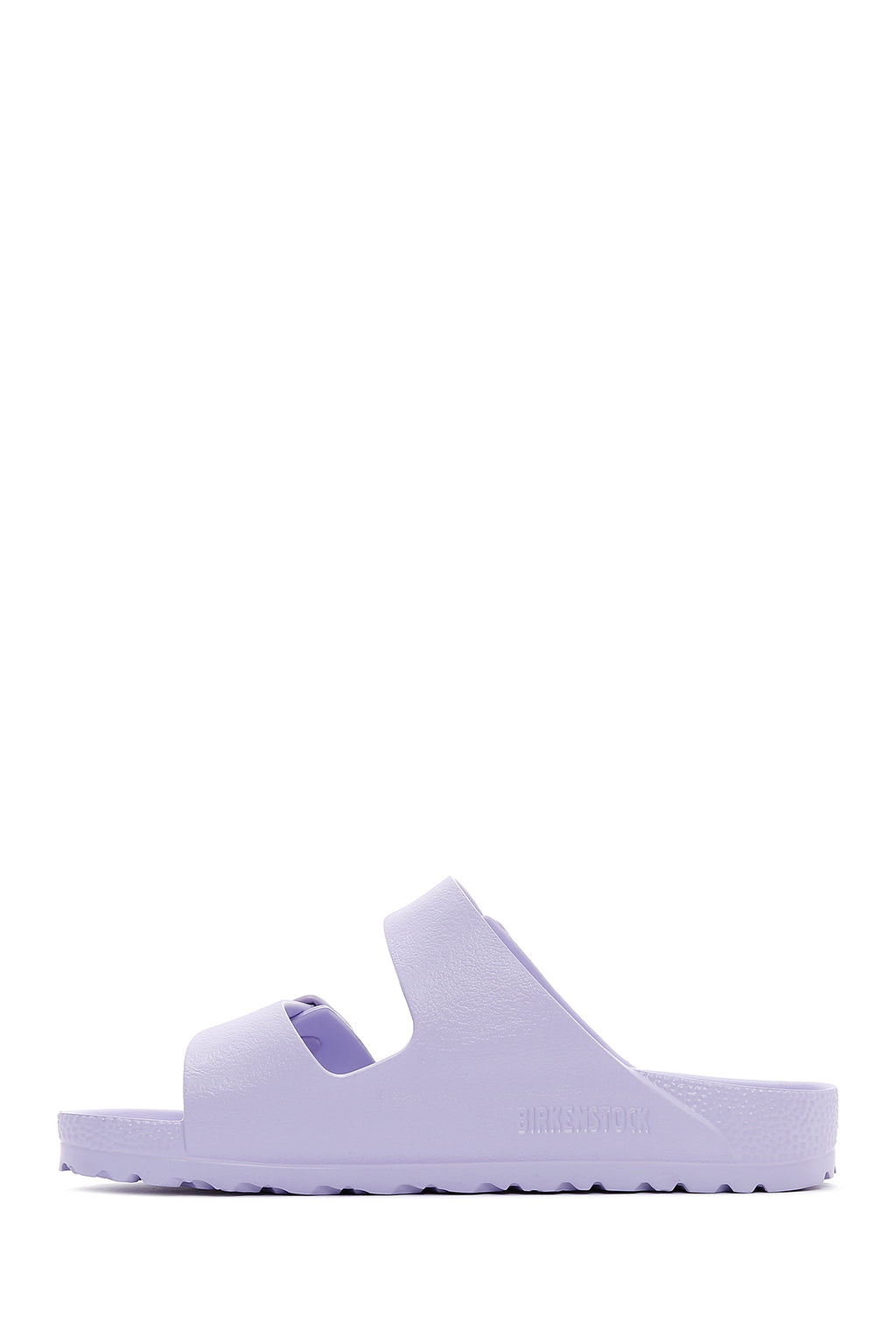 Birkenstock Kadın Mor Deri Çift Tokalı Arizona Eva Düz Terlik