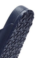 Birkenstock Men's Navy Blue Arizona Eva Double Buckle Slippers | Derimod Birkenstock Men's Navy Blue Arizona Eva Double Buckle Slippers | Derimod