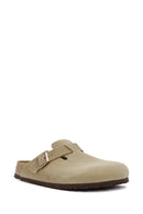 Birkenstock Erkek Kahverengi Boston Sfb Leoi Nu Kapalı Nubuk Deri Terlik | Derimod Birkenstock Erkek Kahverengi Boston Sfb Leoi Nu Kapalı Nubuk Deri Terlik | Derimod