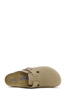 Birkenstock Erkek Kahverengi Boston Sfb Leoi Nu Kapalı Nubuk Deri Terlik | Derimod Birkenstock Erkek Kahverengi Boston Sfb Leoi Nu Kapalı Nubuk Deri Terlik | Derimod