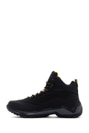 Hammer Jack Men's Black-Yellow Bond Outdoor Boots | Derimod Hammer Jack Men's Black-Yellow Bond Outdoor Boots | Derimod