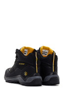 Hammer Jack Men's Black-Yellow Bond Outdoor Boots | Derimod Hammer Jack Men's Black-Yellow Bond Outdoor Boots | Derimod
