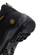 Hammer Jack Men's Black-Yellow Bond Outdoor Boots | Derimod Hammer Jack Men's Black-Yellow Bond Outdoor Boots | Derimod