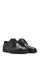 Men's Black Laced Leather Classic Shoes | Derimod Men's Black Laced Leather Classic Shoes | Derimod