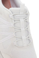 Skechers Kadın Beyaz D'lux Comfort - Surreal Kumaş Sneaker | Derimod Skechers Kadın Beyaz D'lux Comfort - Surreal Kumaş Sneaker | Derimod