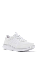 Skechers Kadın Beyaz D'lux Comfort - Surreal Kumaş Sneaker | Derimod Skechers Kadın Beyaz D'lux Comfort - Surreal Kumaş Sneaker | Derimod