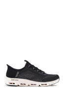 Skechers Women Black Glide Lace-Up Thick Sole Fabric Sneaker | Derimod Skechers Women Black Glide Lace-Up Thick Sole Fabric Sneaker | Derimod