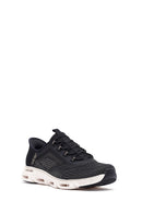 Skechers Women Black Glide Lace-Up Thick Sole Fabric Sneaker | Derimod Skechers Women Black Glide Lace-Up Thick Sole Fabric Sneaker | Derimod