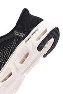 Skechers Women Black Glide Lace-Up Thick Sole Fabric Sneaker | Derimod Skechers Women Black Glide Lace-Up Thick Sole Fabric Sneaker | Derimod