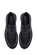 Erkek Siyah Deri Casual Loafer | Derimod Erkek Siyah Deri Casual Loafer | Derimod