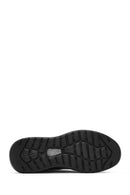 Men's Black Lace-up Leather Sneaker | Derimod Men's Black Lace-up Leather Sneaker | Derimod