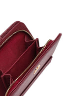 Women's Burgundy Wallet | Derimod Women's Burgundy Wallet | Derimod