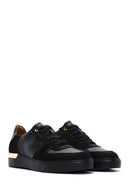 Erkek Siyah Deri Sneaker | Derimod Erkek Siyah Deri Sneaker | Derimod