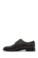 Men's Brown Laced Leather Classic Shoes | Derimod Men's Brown Laced Leather Classic Shoes | Derimod