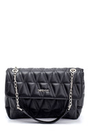 Women's Quilted Detailed Shoulder Bag | Derimod Women's Quilted Detailed Shoulder Bag | Derimod