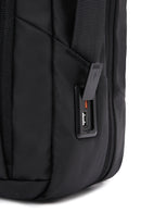 D-Pack Unisex Black Technological Fabric Backpack | Derimod D-Pack Unisex Black Technological Fabric Backpack | Derimod