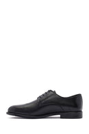 Men's Black Laced Leather Classic Shoes | Derimod Men's Black Laced Leather Classic Shoes | Derimod