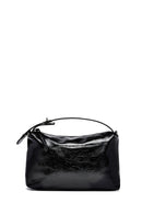 Women's Black Long Strap Chain Detailed Shoulder Bag | Derimod Women's Black Long Strap Chain Detailed Shoulder Bag | Derimod