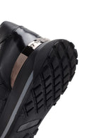 Erkek Siyah Deri Casual Sneaker | Derimod Erkek Siyah Deri Casual Sneaker | Derimod