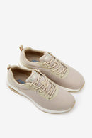 Skechers Women's Beige Bobs Pulse Air Sneaker | Derimod Skechers Women's Beige Bobs Pulse Air Sneaker | Derimod