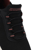 Skechers Women's Black Bobs B Flex - Fan Fav Chunky Sole Fabric Sneakers | Derimod Skechers Women's Black Bobs B Flex - Fan Fav Chunky Sole Fabric Sneakers | Derimod