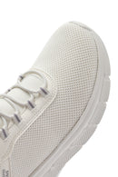 Skechers Women's White Bobs B Flex - Fan Fav Chunky Sole Fabric Sneakers | Derimod Skechers Women's White Bobs B Flex - Fan Fav Chunky Sole Fabric Sneakers | Derimod